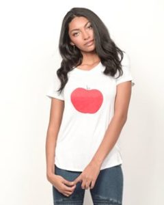 Pepper Place apple t-shirt