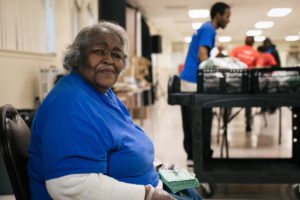 Longtime volunteer Emma Daniels