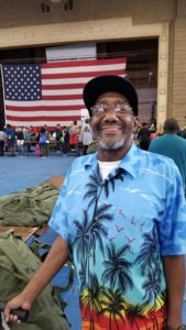 Anthony Britton, an Air Force veteran, said he was grateful for the clothes and food provided at the Chicago Standdown.