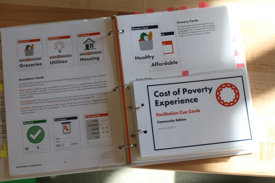 Materials from the Cost of Poverty Experience (COPE)