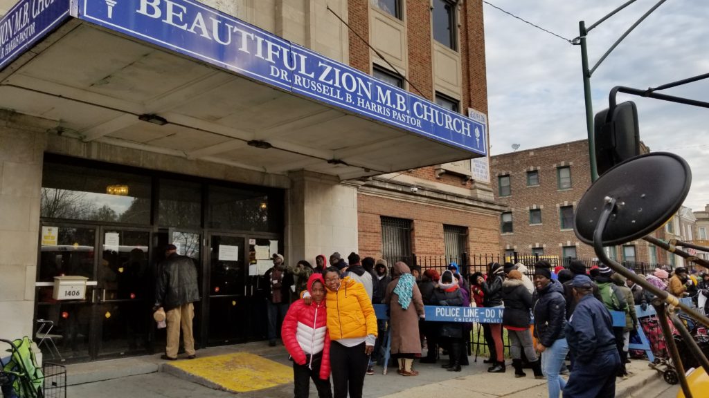 The exterior of Beautiful Zion Missionary Baptist Church