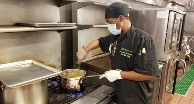 Ten years ago, Chef Marshall Galbreath was a resident at the shelter. Today, he's executive chef.