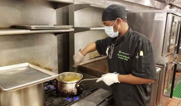 Ten years ago, Chef Marshall Galbreath was a resident at the shelter. Today, he's executive chef.