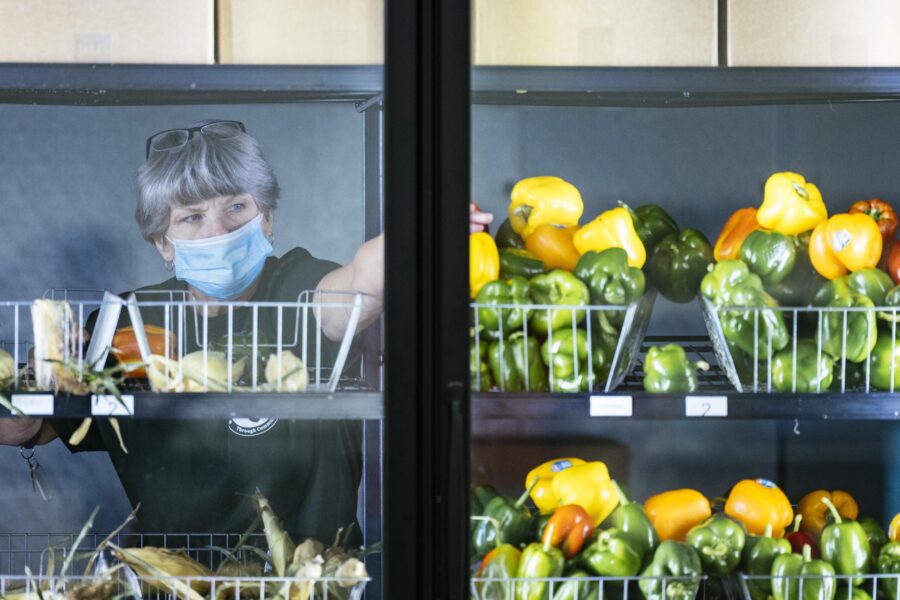 Partner with food at pantry
