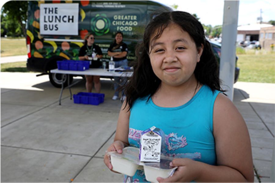 The Lunch Bus helps combat child hunger in the summer months.