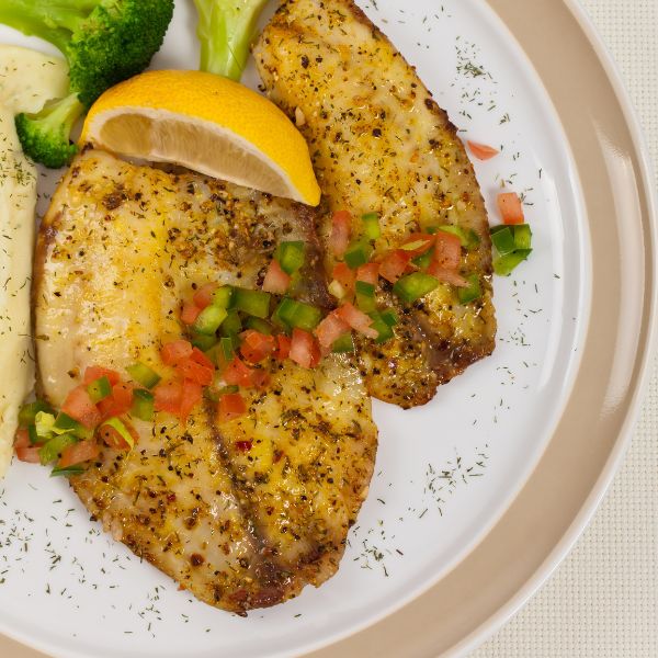 Pan Roasted Tilapia With Tomatillo Salsa