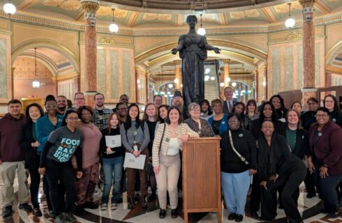 Food Depository Advocates Lift Their Voices in Springfield to Alleviate College Student Hunger