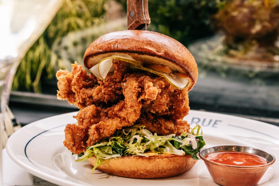 BAR LA RUE Crispy Chicken Sandwich 2024